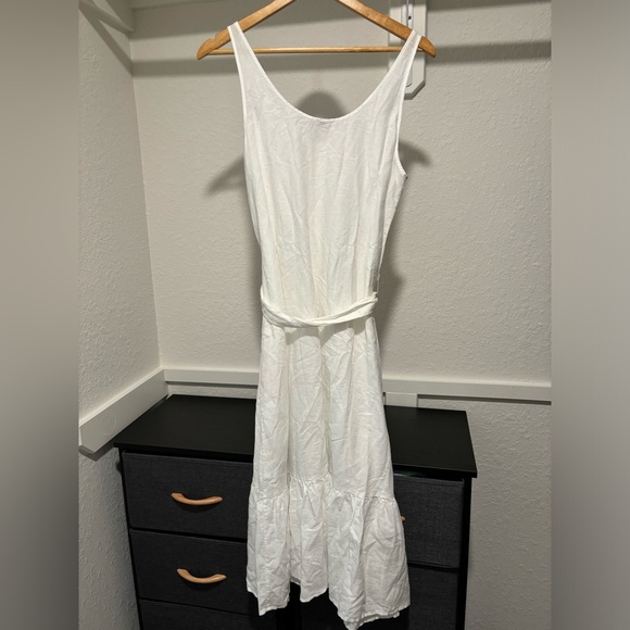 NWT J CREW Cotton-linen button-front beach dress - Picture 6 of 9